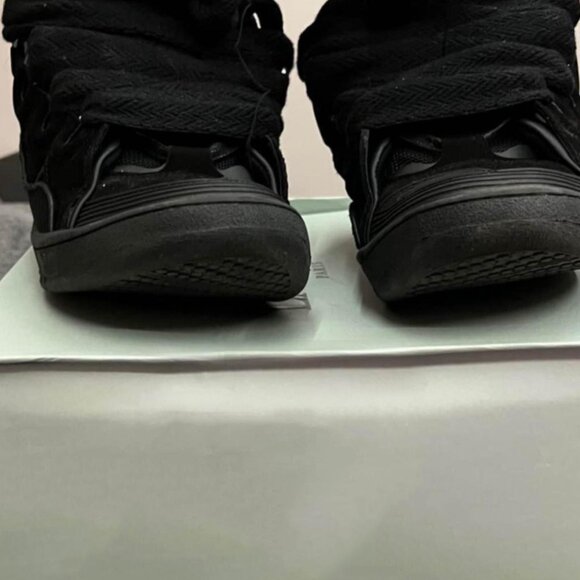 Lanvin Curb Leather Sneaker - Picture 3 of 4